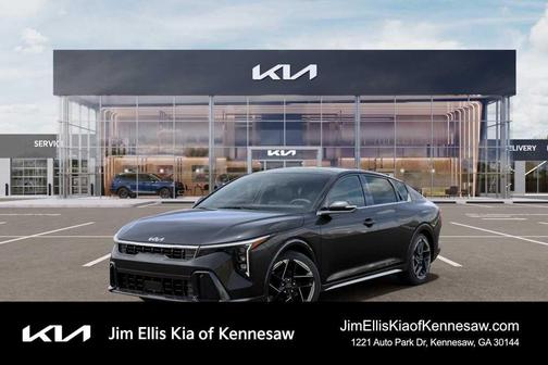 Gray 2026 Kia K4 GT-LINE