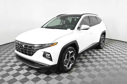 White Pearl 2024 Hyundai TUCSON Limited