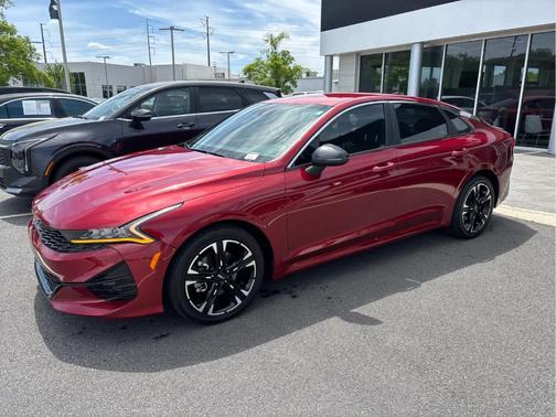 Passion Red 2024 Kia K5 GT-Line