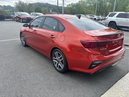 Fire Orange 2021 Kia Forte GT-Line