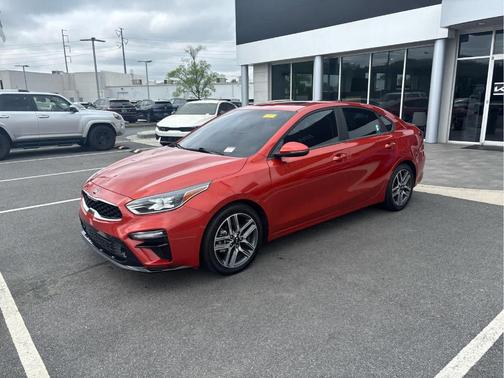Fire Orange 2021 Kia Forte GT-Line