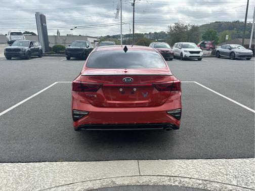 Fire Orange 2021 Kia Forte GT-Line