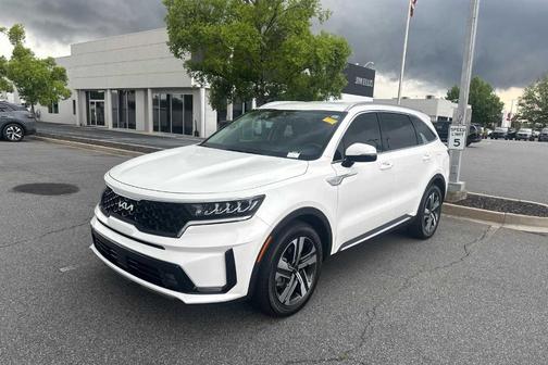 Snow White Pearl 2023 Kia Sorento Hybrid EX