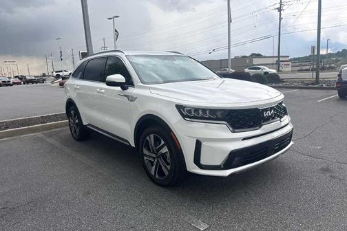 Snow White Pearl 2023 Kia Sorento Hybrid EX