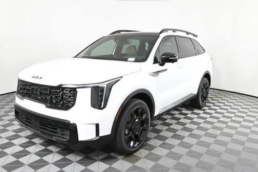 Glacial White Pearl 2026 Kia Sorento SX Prestige