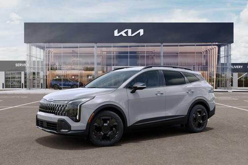 Wolf Gray 2026 Kia Sportage Hybrid X-LINE