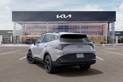 Wolf Gray 2026 Kia Sportage Hybrid X-LINE