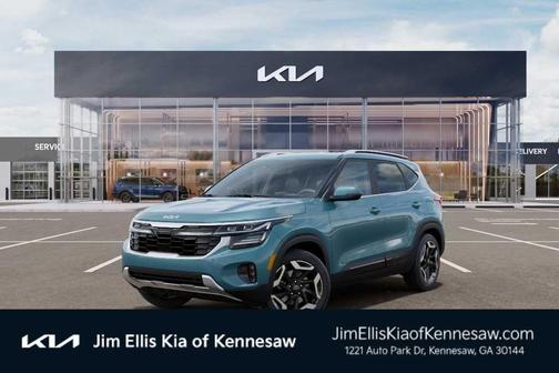 Blue 2026 Kia Seltos SX