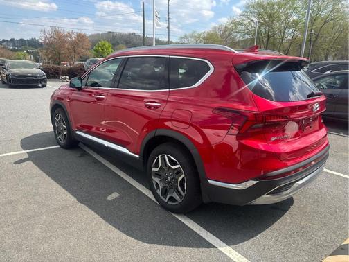 Calypso Red 2022 Hyundai SANTA FE Limited