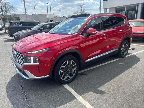 Calypso Red 2022 Hyundai SANTA FE Limited