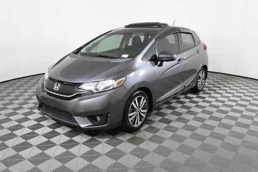 Modern Steel Metallic 2015 Honda Fit EX