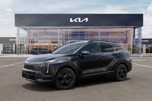 Ebony Black 2026 Kia Sportage X-Line