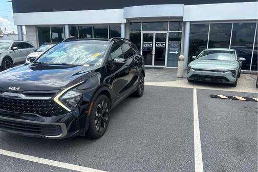 Ebony Black 2023 Kia Sportage X-Line