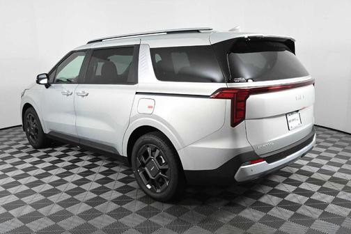 Ivory Silver 2026 Kia Carnival Hybrid EX
