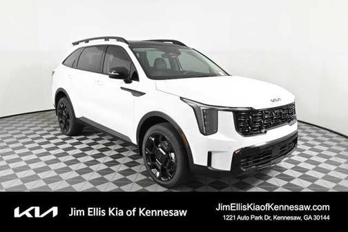 Glacial White Pearl 2026 Kia Sorento X-Line EX