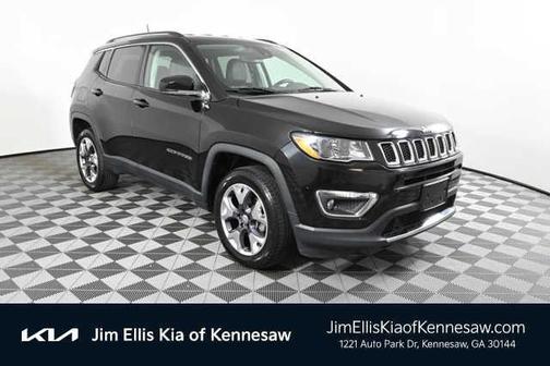 Diamond Black 2021 Jeep Compass Limited