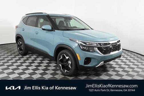 Blue 2026 Kia Seltos EX