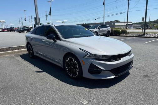 Wolf Gray 2022 Kia K5 GT-Line