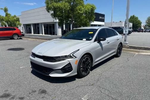 Wolf Gray 2022 Kia K5 GT-Line