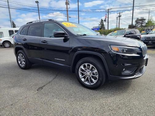 Diamond Black Crystal Pearlcoat 2020 Jeep Cherokee Latitude Plus