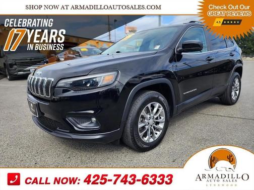 Diamond Black Crystal Pearlcoat 2020 Jeep Cherokee Latitude Plus