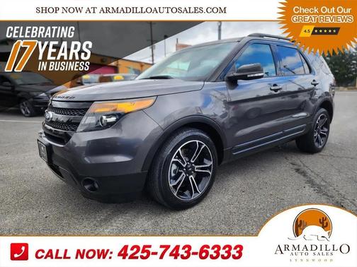 Magnetic Metallic 2015 Ford Explorer Sport