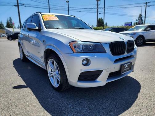Silver 2014 BMW X3 xDrive35i