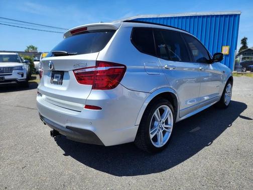 Silver 2014 BMW X3 xDrive35i