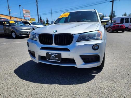 Silver 2014 BMW X3 xDrive35i