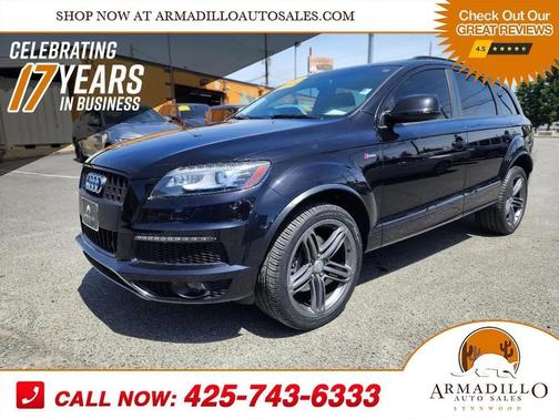 Orca Black Metallic 2013 Audi Q7 3.0T S line Prestige