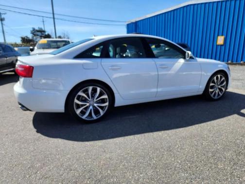 White 2013 Audi A6 2.0T Premium Plus quattro