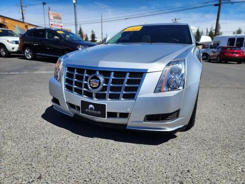 Radiant Silver Metallic 2013 Cadillac CTS Luxury