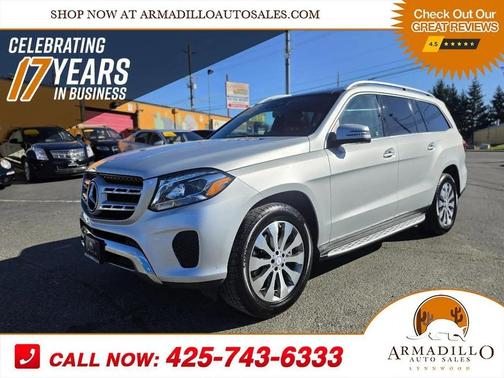 Silver 2017 Mercedes-Benz GLS 450 4MATIC