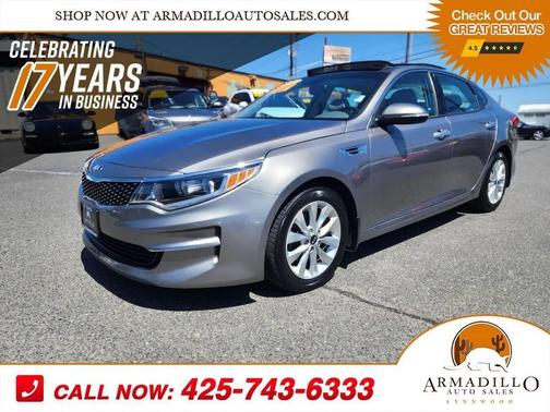 Titanium Gray 2016 Kia Optima EX