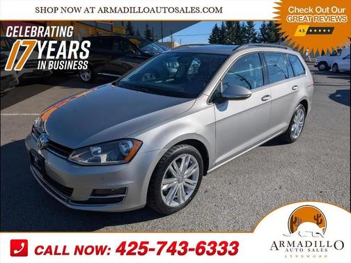 2015 Volkswagen Golf SportWagen TDI SE 4-Door