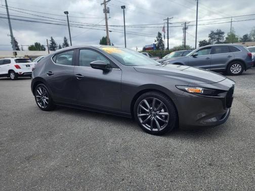 Machine Gray Metallic 2019 Mazda Mazda3 AWD