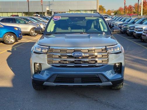 Vapor Blue 2025 Ford Explorer Active