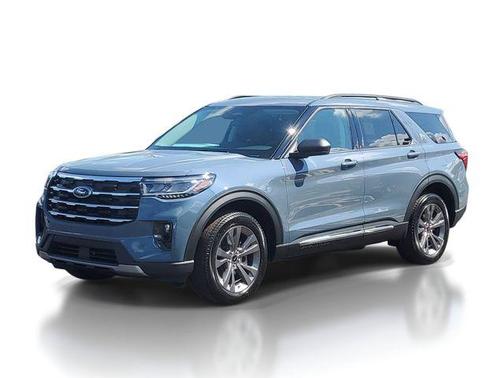 Vapor Blue 2026 Ford Explorer Active