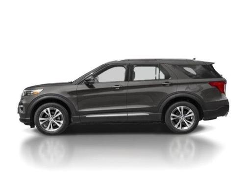 White Metallic 2021 Ford Explorer Platinum