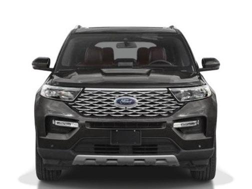 White Metallic 2021 Ford Explorer Platinum