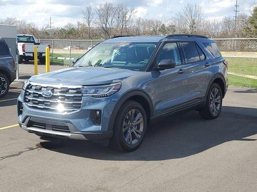 Vapor Blue 2026 Ford Explorer Active