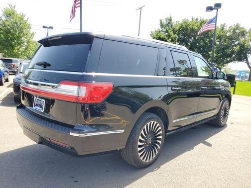 Black 2021 Lincoln Navigator L Black Label