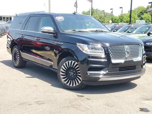 Black 2021 Lincoln Navigator L Black Label