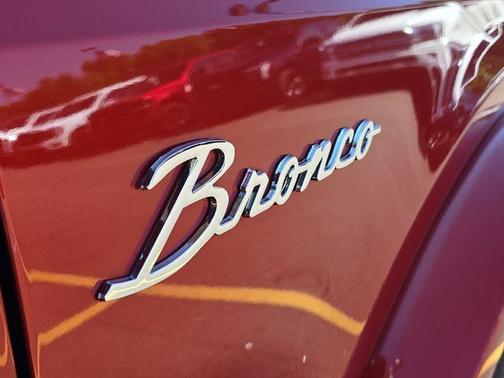 Chili Pepper Red 2022 Ford Bronco Outer Banks