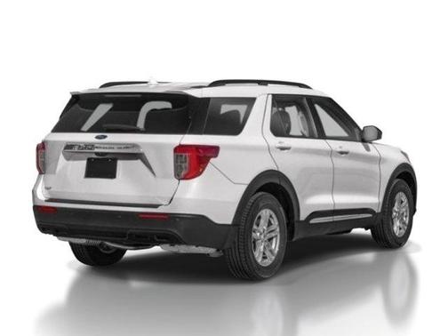Red Metallic 2024 Ford Explorer XLT