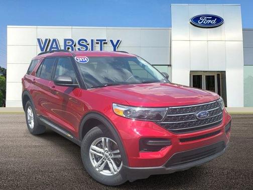 Red Metallic 2024 Ford Explorer XLT