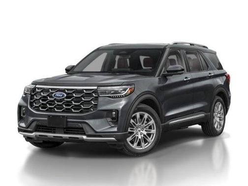 Black 2026 Ford Explorer Platinum