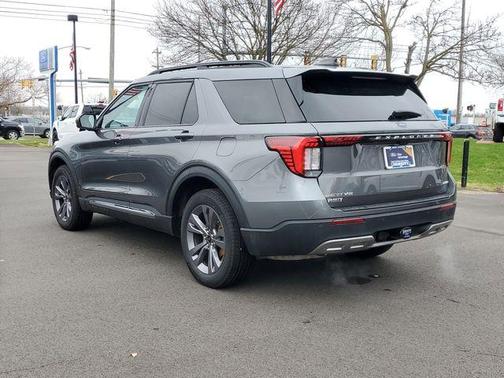 Gray Metallic 2025 Ford Explorer Active