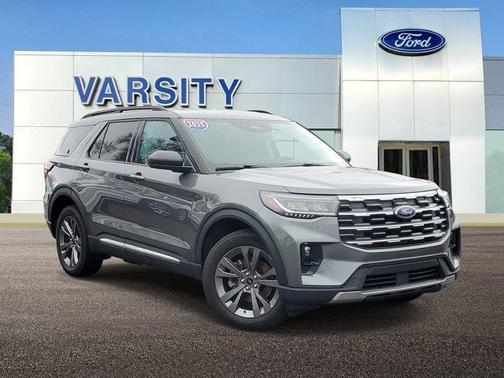 Gray Metallic 2025 Ford Explorer Active