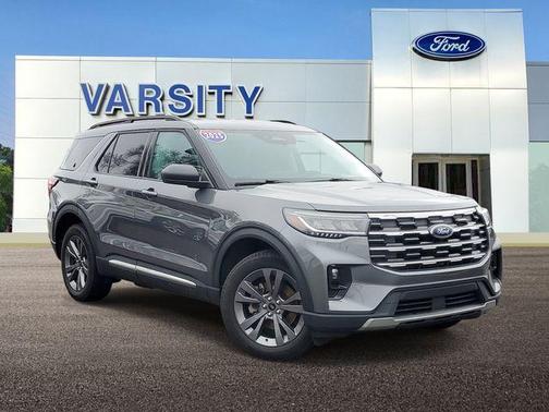 Gray Metallic 2025 Ford Explorer Active